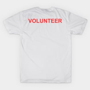 Universal Volunteer Tee - Red T-Shirt